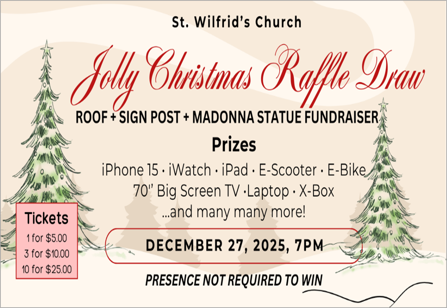 Christmas Raffle