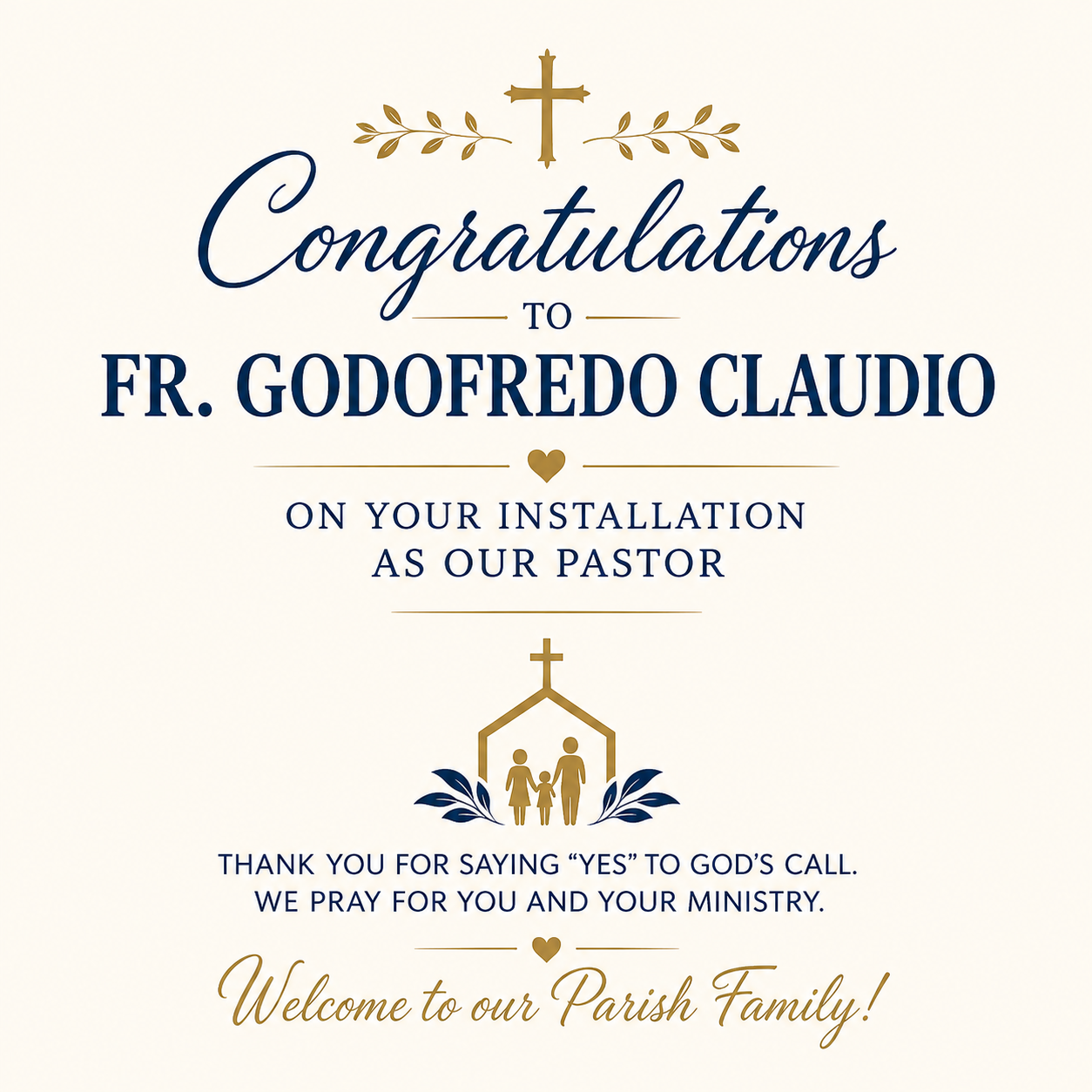 Cngrats fr. Freddy