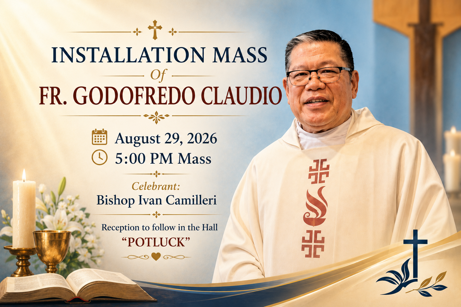 Fr Freddy Installation