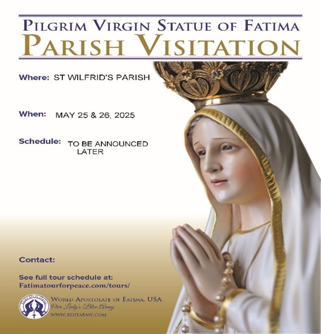 Pilgrim Virgin Statue of Fatima Parish Visitation