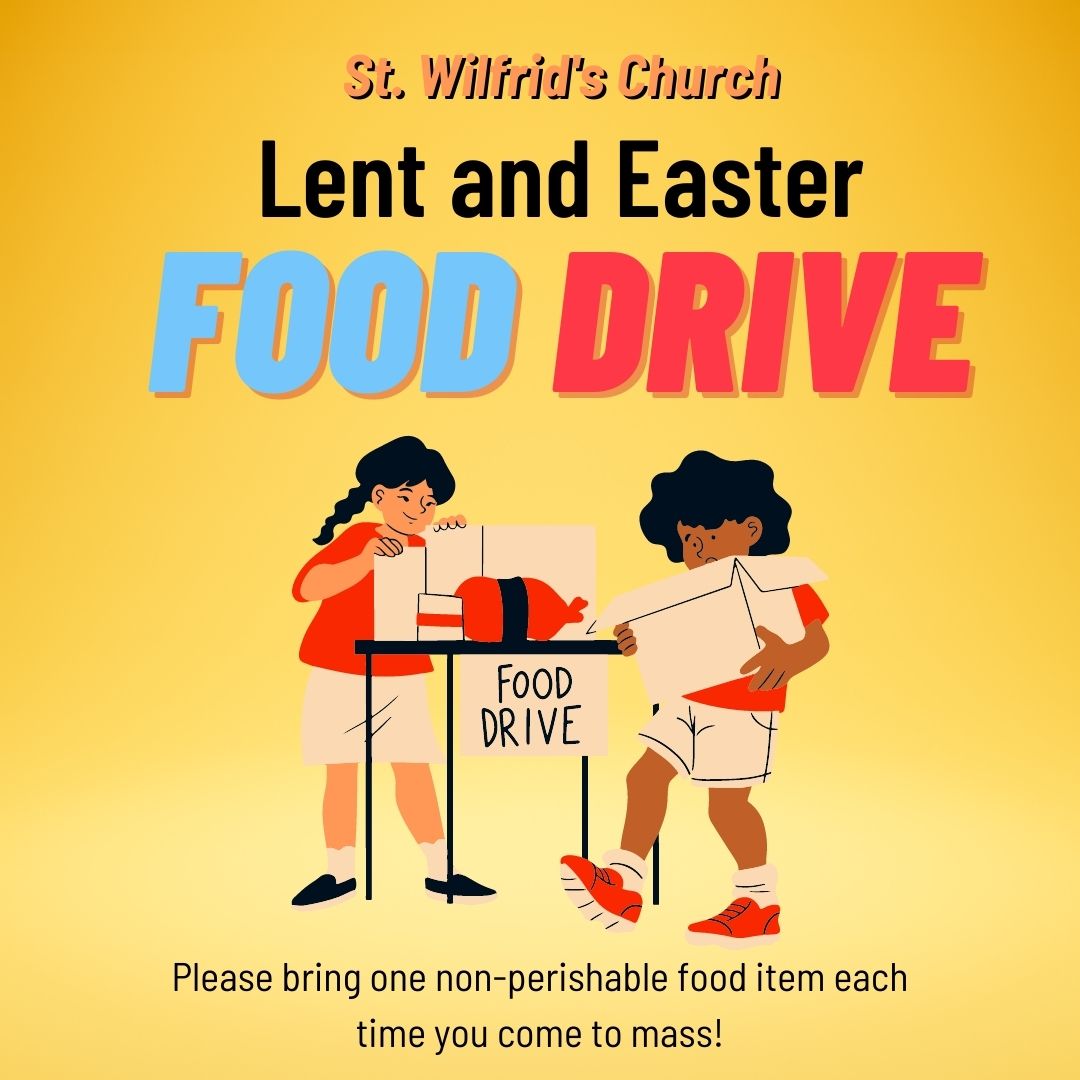 Lent and Easter Food Drive 2023