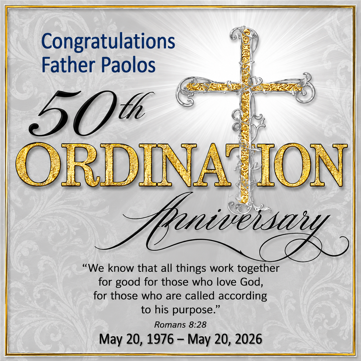 Fr. Paolos Anniversary